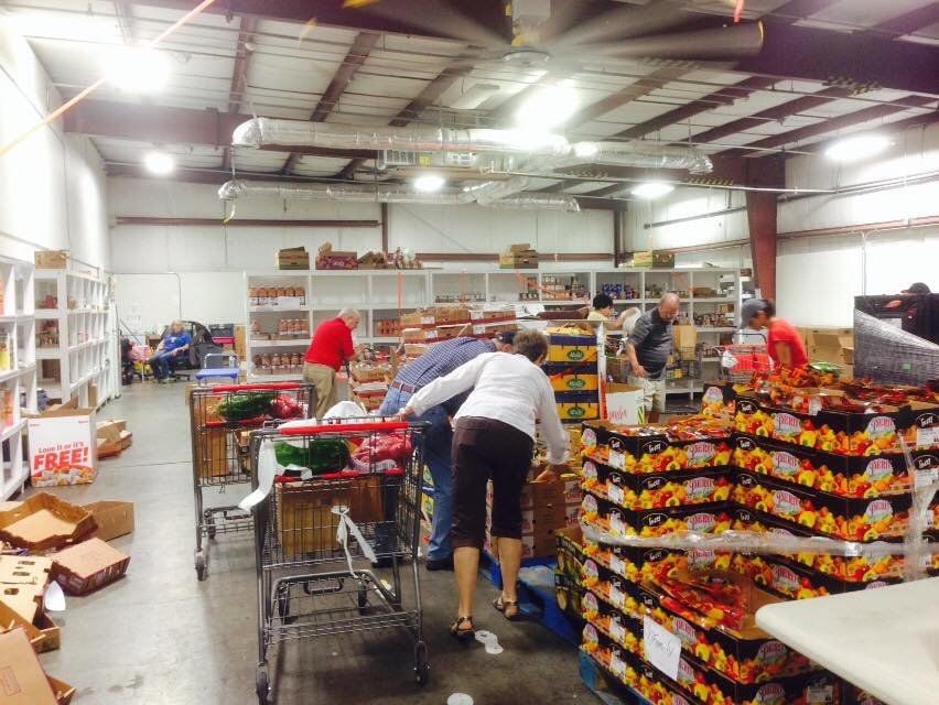 Shoppers at Mary Martha