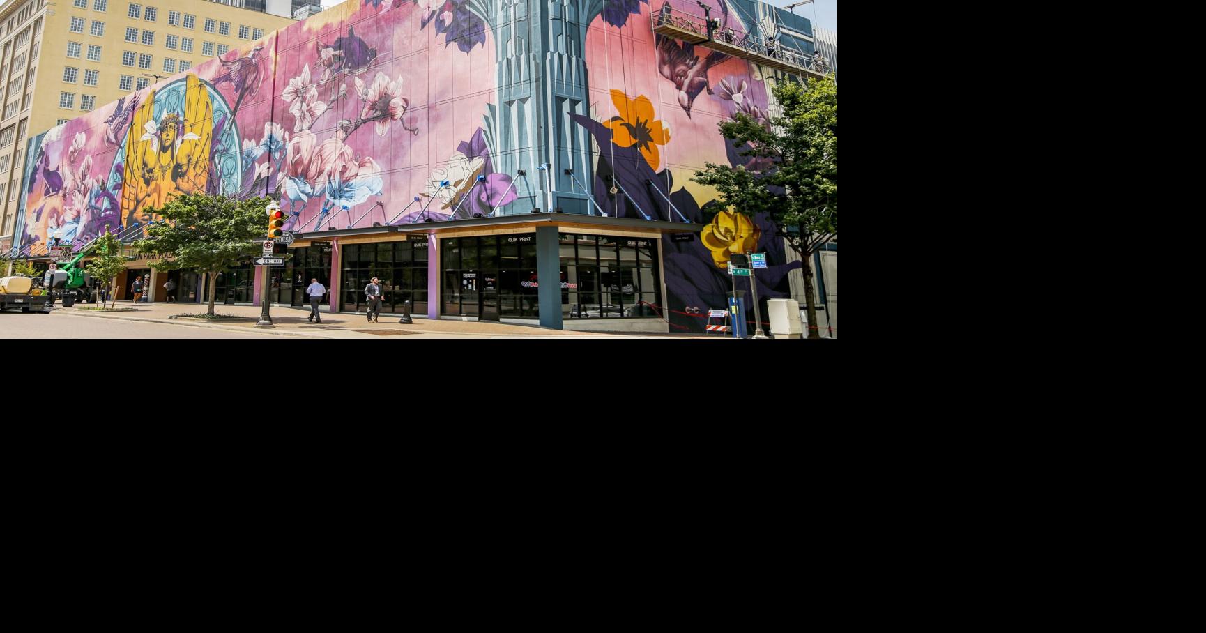 Painting on world's largest augmented reality mural to finish Monday ...
