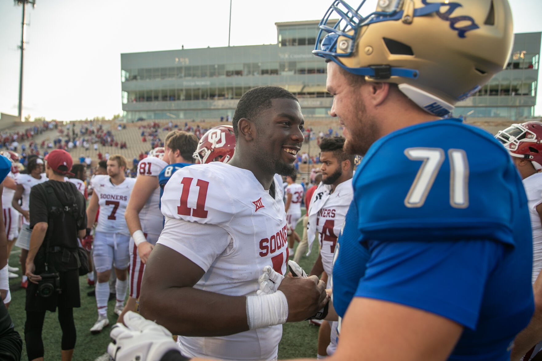 OU's Kobie McKinzie Talks Engagement To Kinzie Hansen