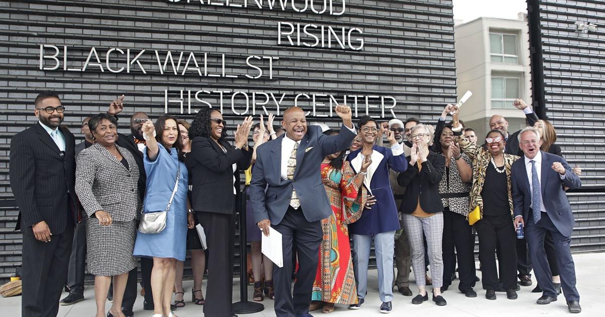 Greenwood Rising: The Rise Of Black Wall Street June 2021: Greenwood Rising Black Wall Street History Center dedication