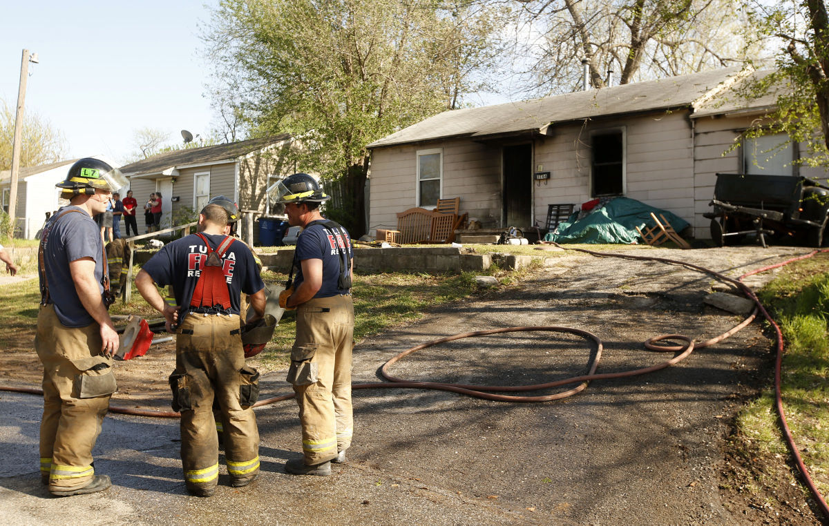 Two Firefighters Injured, Five Animals Die In North-west Tulsa House ...