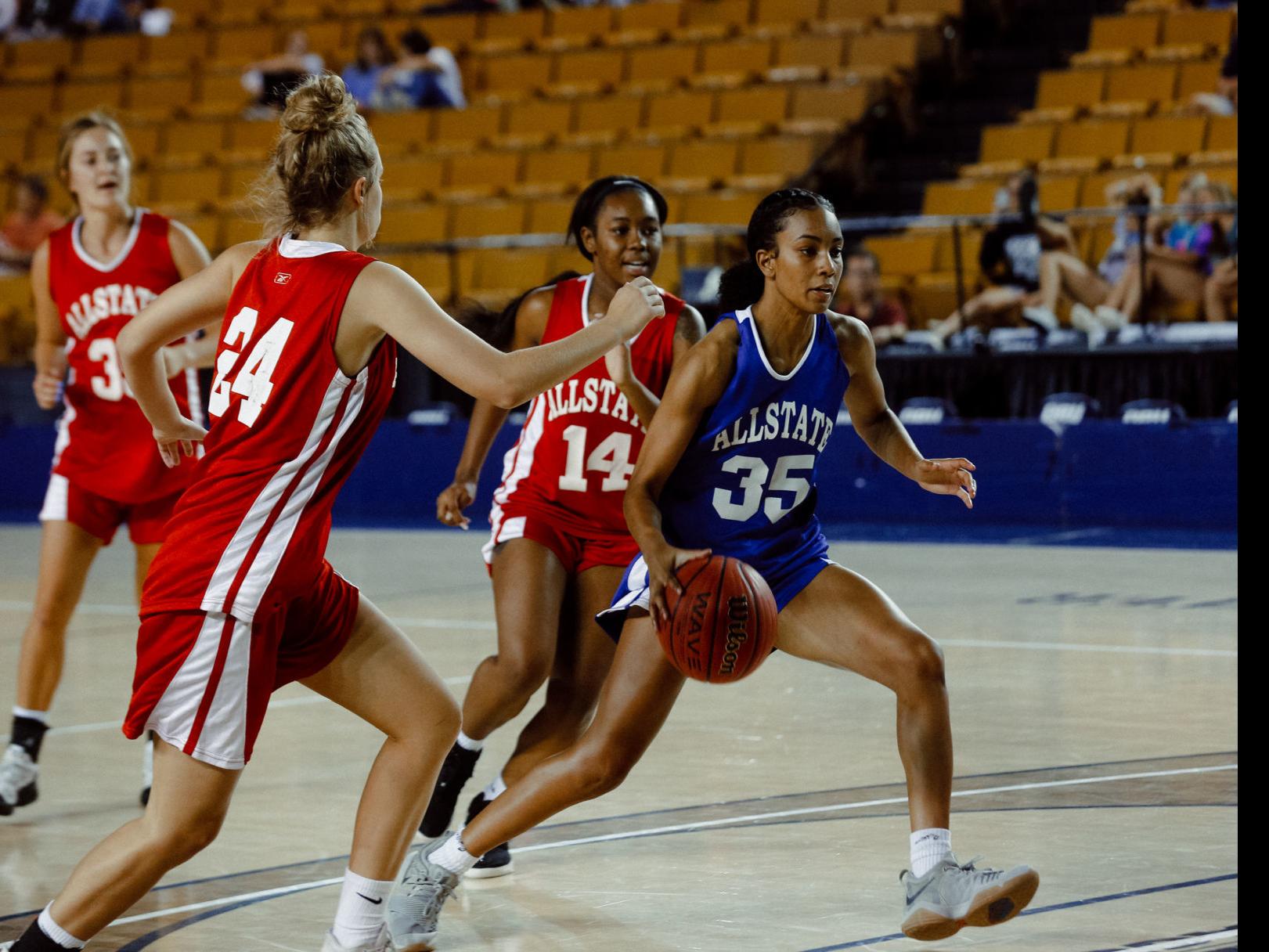 All State Girls Basketball Sand Springs Destiny Johnson Scores 7