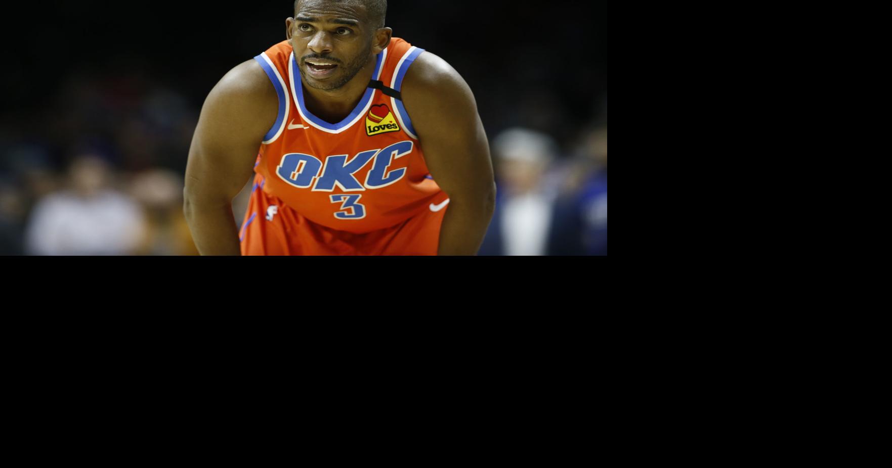 NBA_ Jersey Men Oklahoma''City''Thunder''Basketball Chris Paul Steven Adams  Nerlens Noel Jersey 