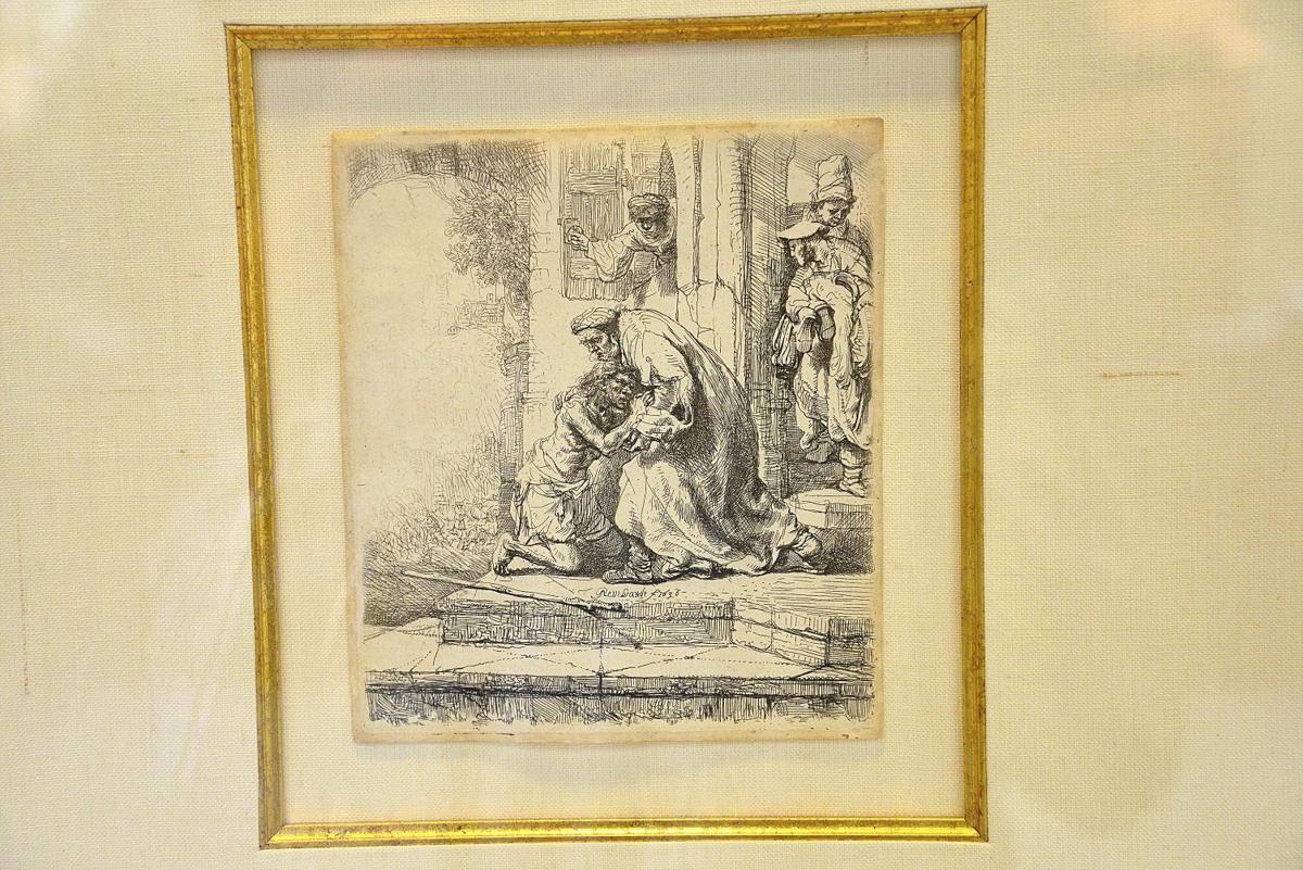 Visiting Tulsa Lenten Art Display Focuses On Jesus Parable Of