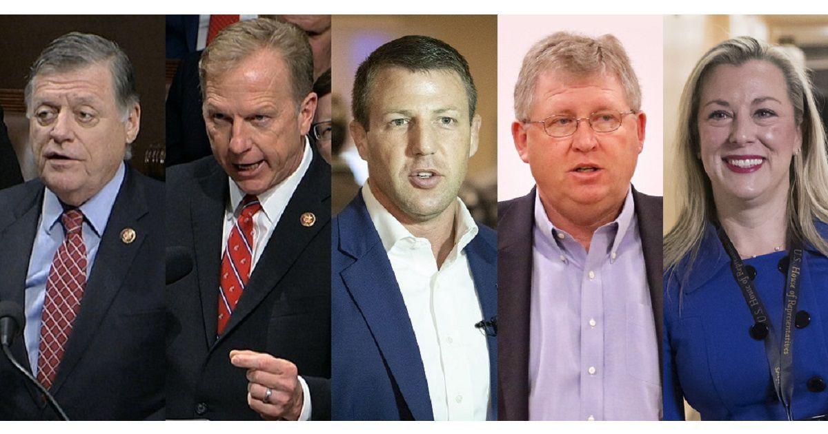 Oklahoma's five house members