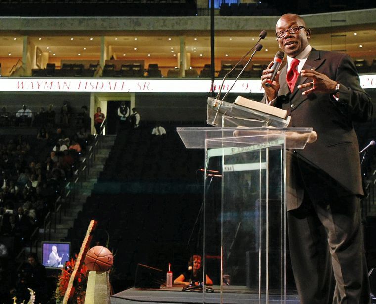 Way back when Today in history in 2009 Wayman Tisdale service held