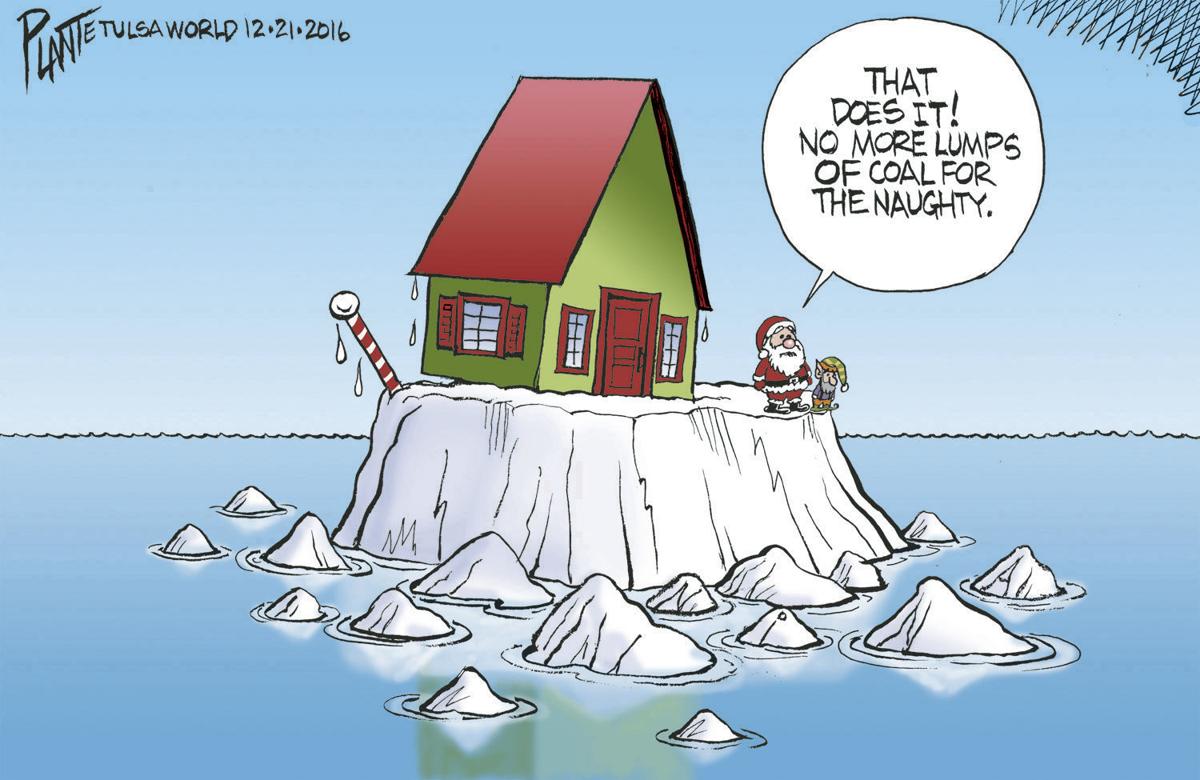 Bruce Plante Cartoon: From the North Pole