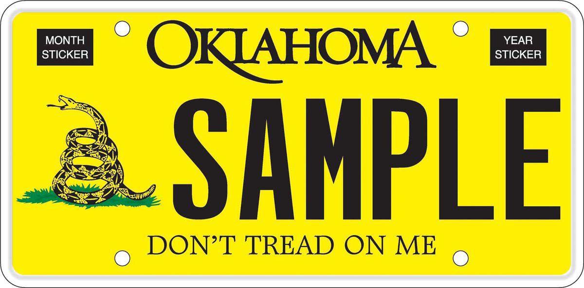Photo Gallery Specialty plates available in Oklahoma Gallery