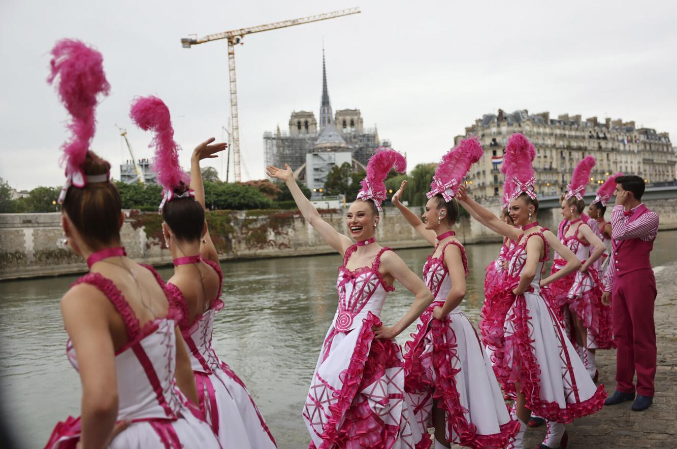 Olympic Games Paris 2024 Scenes from the opening ceremony