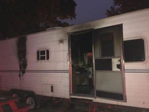 Update: Person revived after a fire at northeast Tulsa RV park