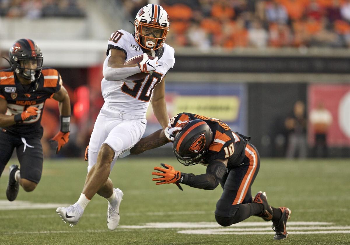 Former OSU running back Chuba Hubbard drafted by the Carolina