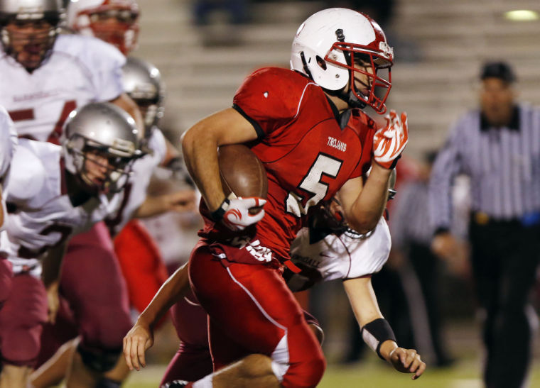 Kiefer beats Barnsdall in highscoring battle Football Photos