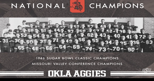 Oklahoma state 1945 national championship shirt new arrivals