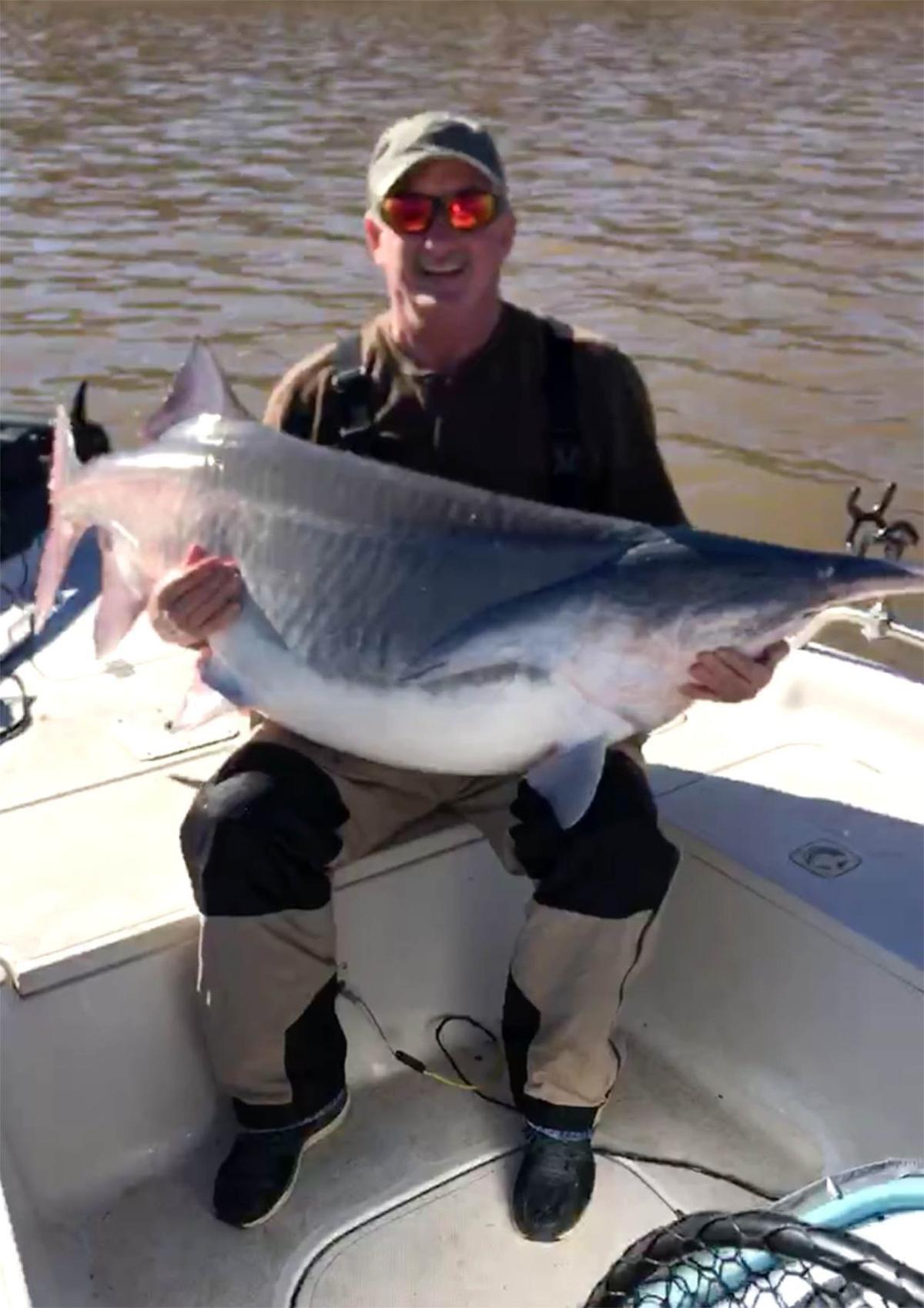 Kelly Bostian Keystone Lake May Be State S Next Trophy Paddlefish