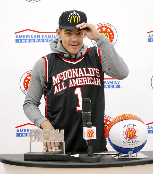 OU signee Trae Young talks postseason all star games, prom ...