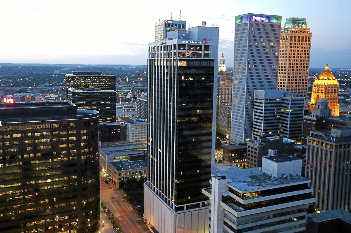 Spectacular Tulsa views from the Top of the Town Entertainment