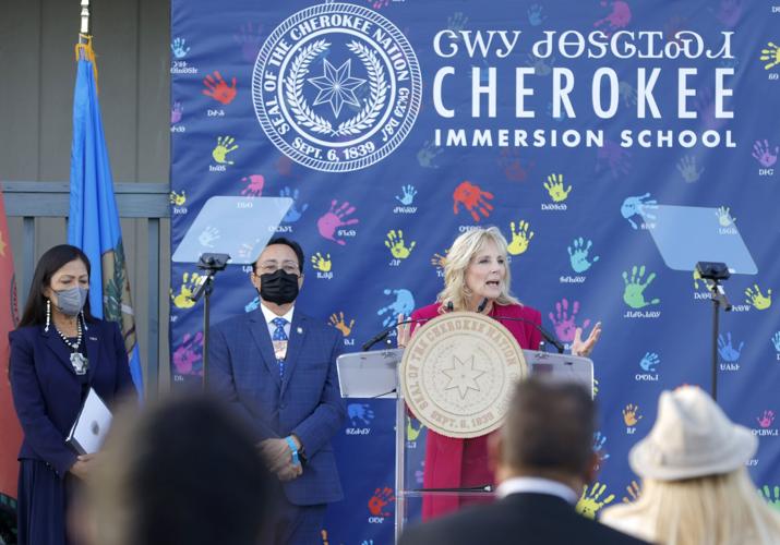 First Lady visits Tahlequah