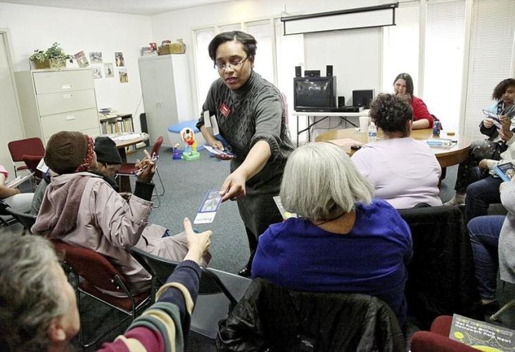 Fairmont apartments residents meet, discuss problems and progress