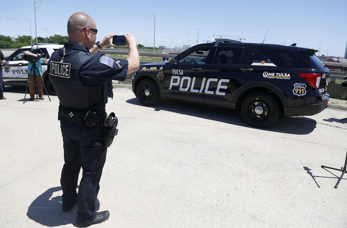 Watch Now Tulsa police SUVs' new graphics package symbolizes TPD's