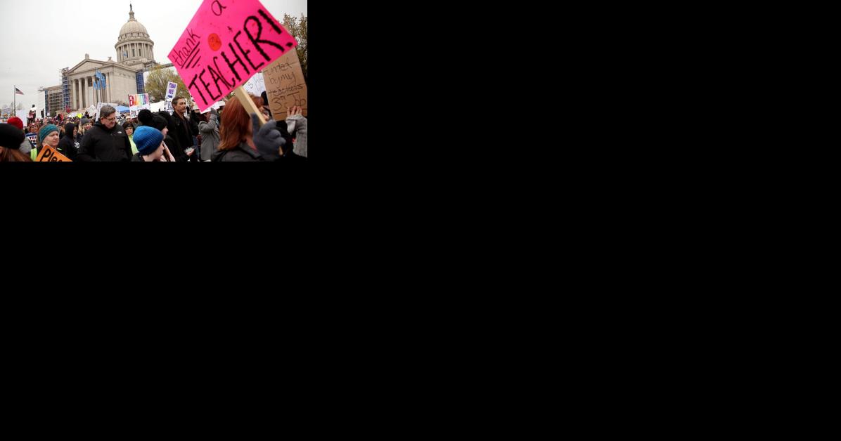 Throwback Tulsa: Teachers rally at the Oklahoma Capitol and around the state in 2018 - Vimarsana News