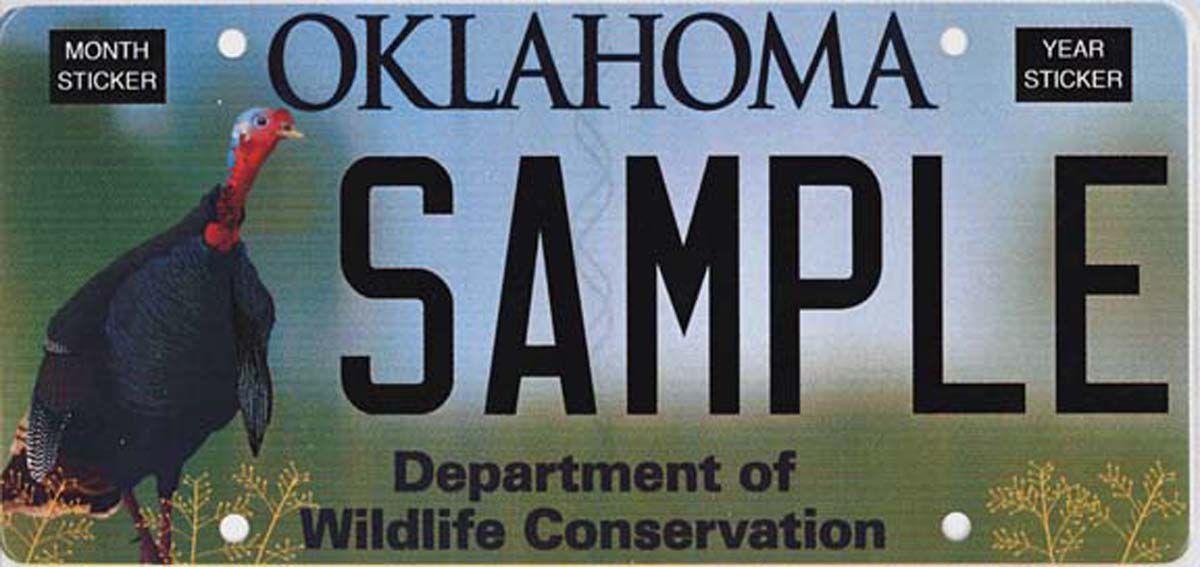 Photo Gallery Specialty plates available in Oklahoma