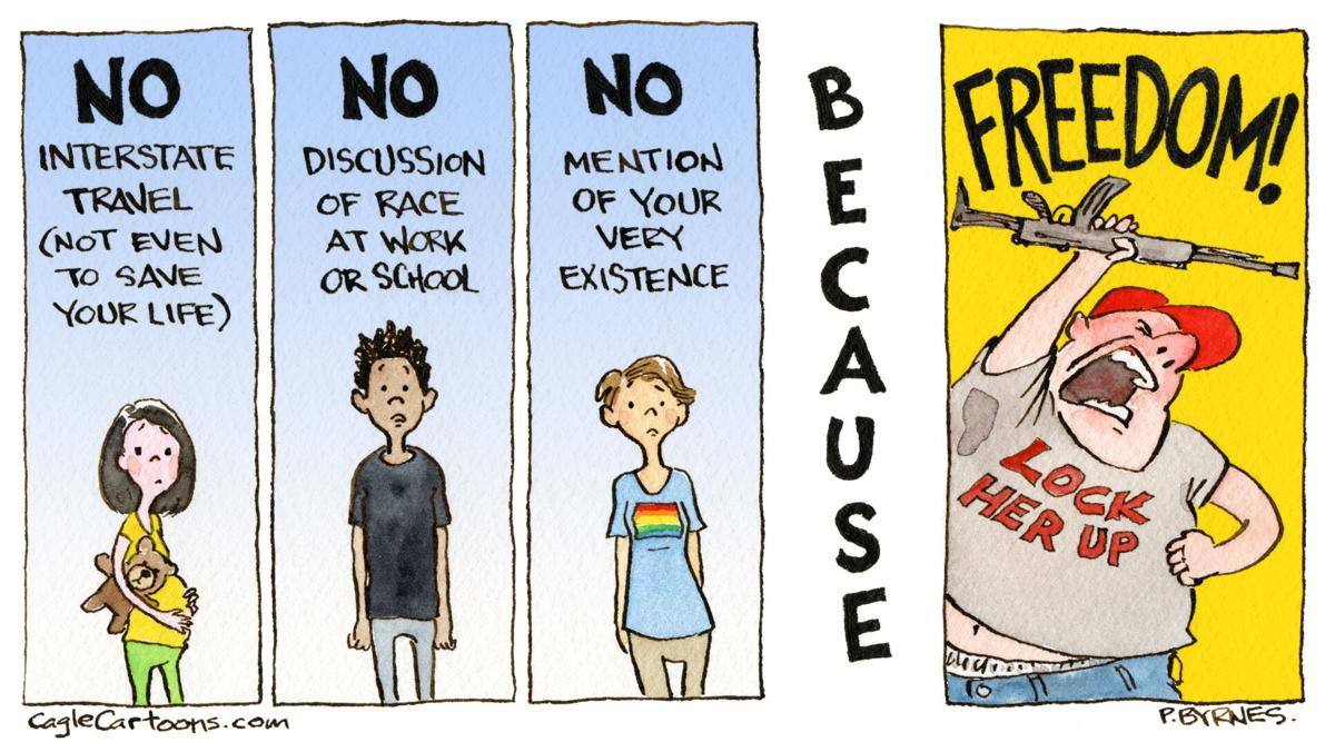 Cartoon: Because Freedom