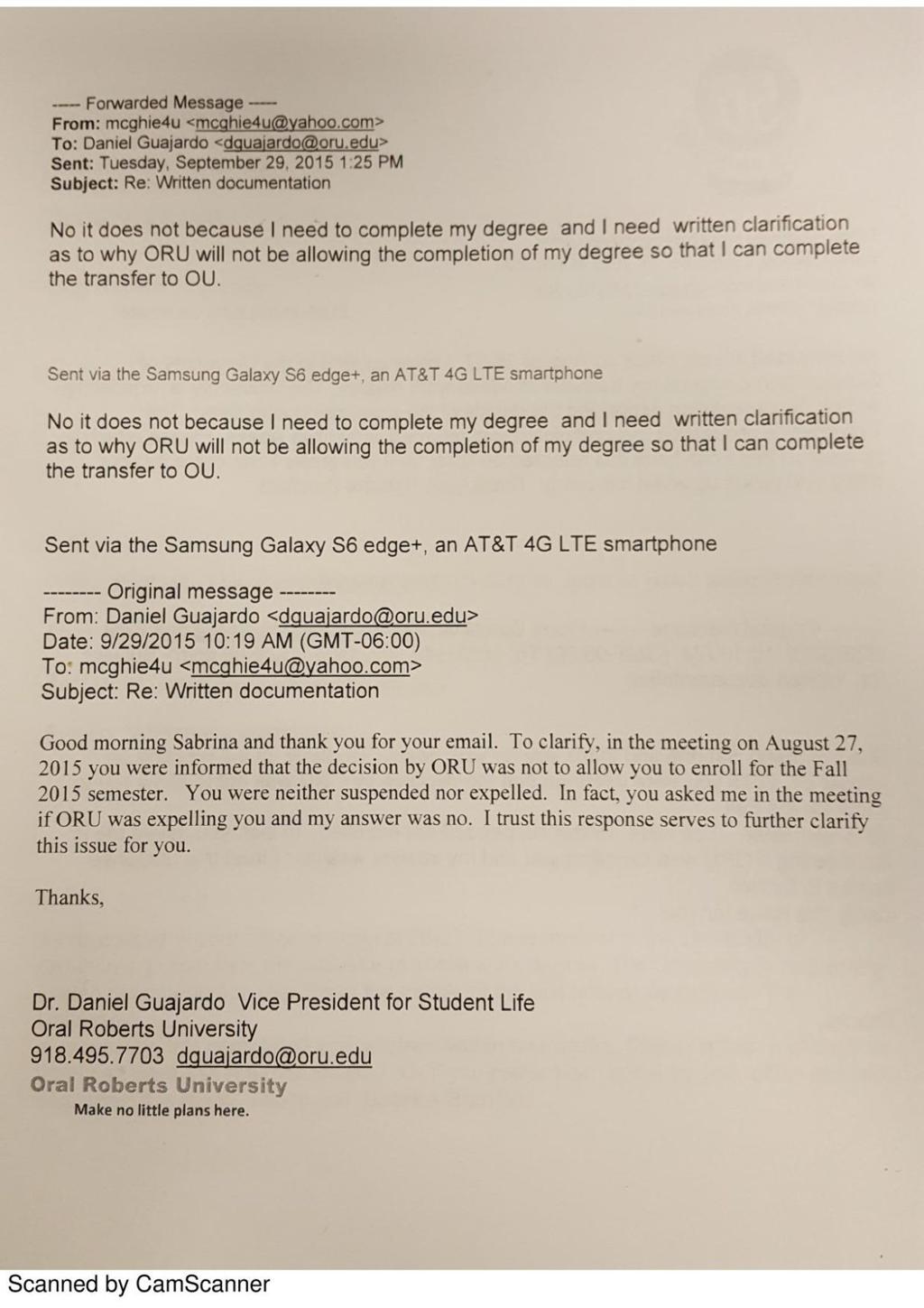 Former Oru Student Says School Is Blocking Her Re Admission Over Her Marriage To A Woman Education Tulsaworld Com