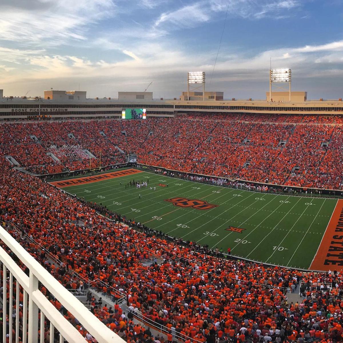 Osu Football Oklahoma State S New Video Board Will Be 3rd Largest In Big 12 And Should Be Ready For 2018 Osusportsextra Tulsaworld Com