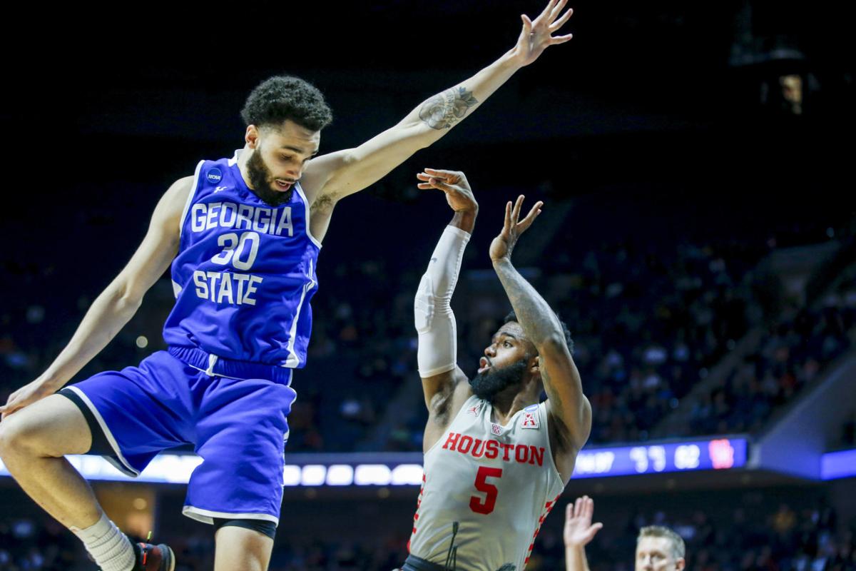 Ncaa Tournament In Tulsa Houston Dominates Georgia State For 84
