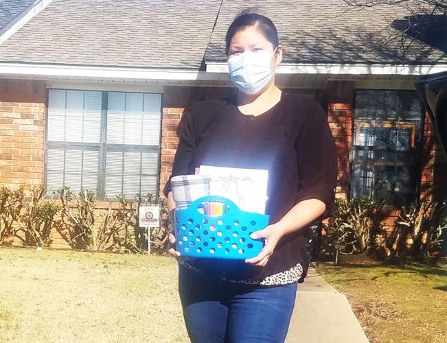 Care boxes presented to senior caregivers given to EODD Area Agency on Aging