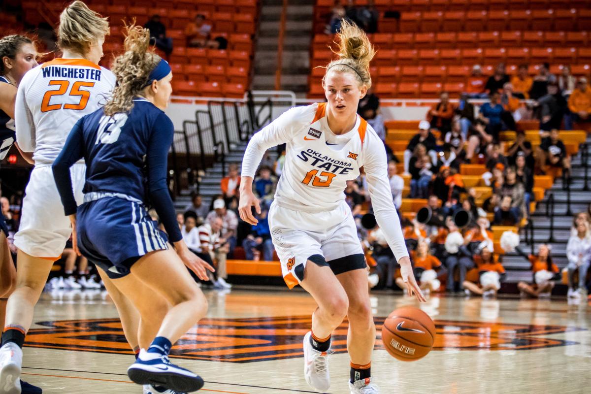 Women S Basketball Oklahoma State Mack Rout Oral Roberts 78 44