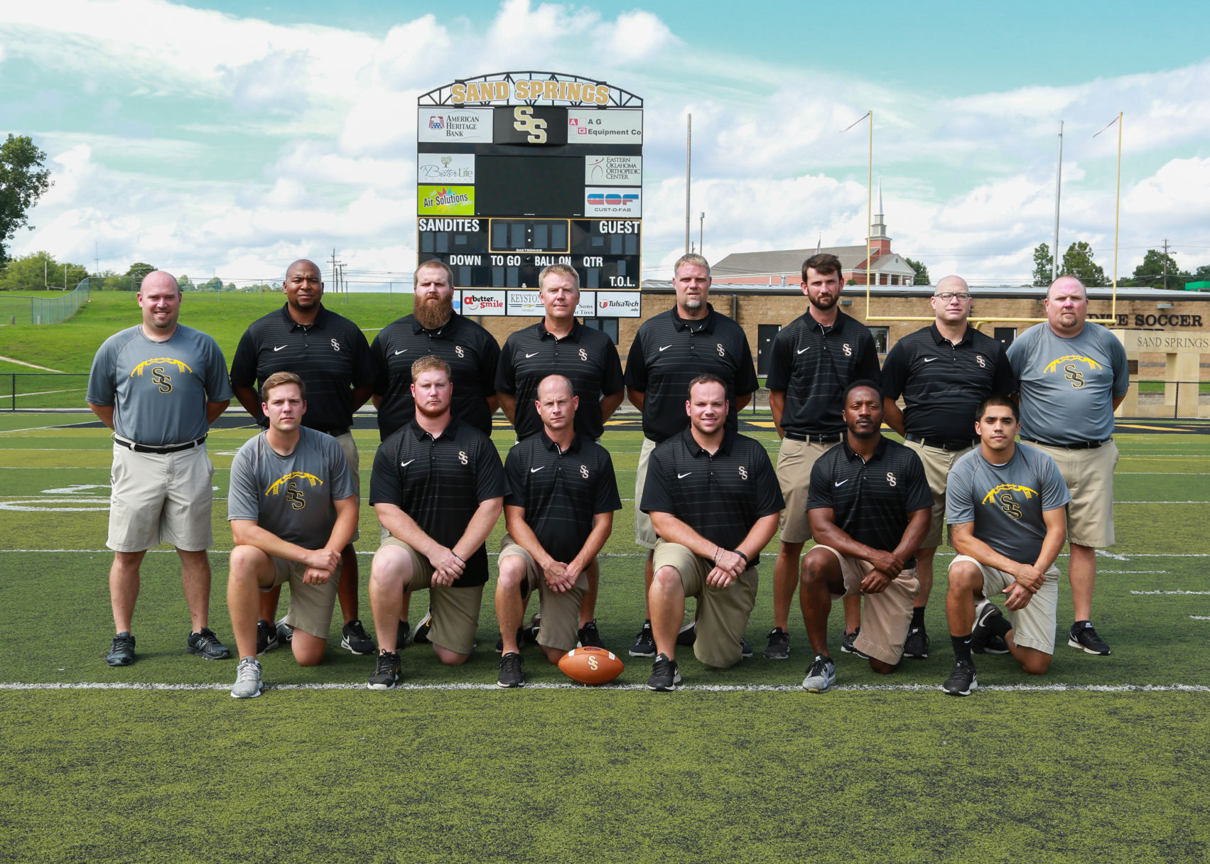 Sandite Football Coaching Staff | Sand Springs Leader | Tulsaworld.com