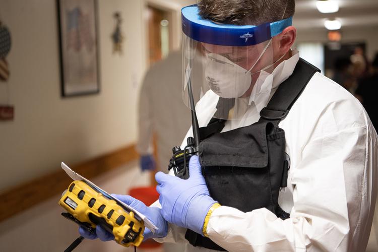 Oklahoma National Guardsmen help longterm care facilities fight