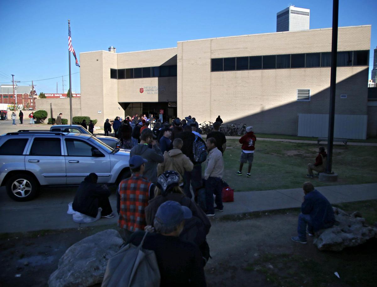 Tulsa's growing homeless population pushes downtown shelters beyond capacity Downtown