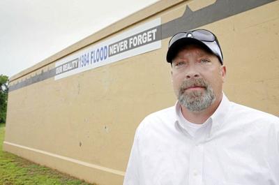 Todd Kilpatrick 1984 flood levee