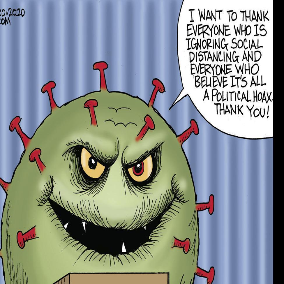 Bruce Plante Cartoon Thanks From The Coronavirus Columnists Tulsaworld Com