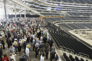 Dallas Cowboys AT&T Stadium Inaugural Game Panoramic