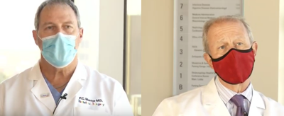 Public health officials from OU Health