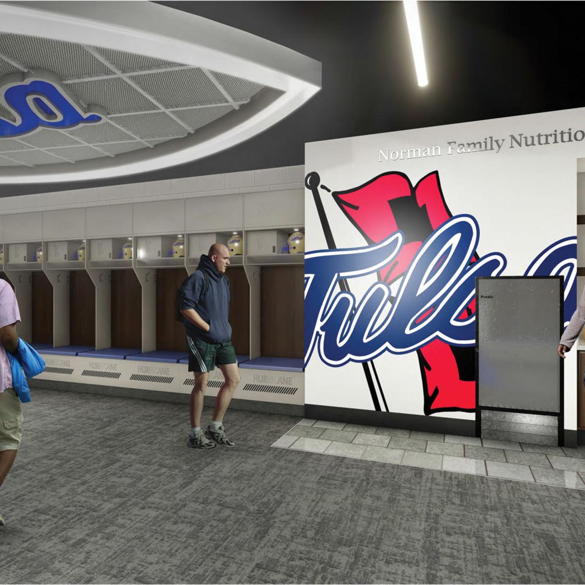 Tu Sports Construction Begins On Football Locker Room Tu