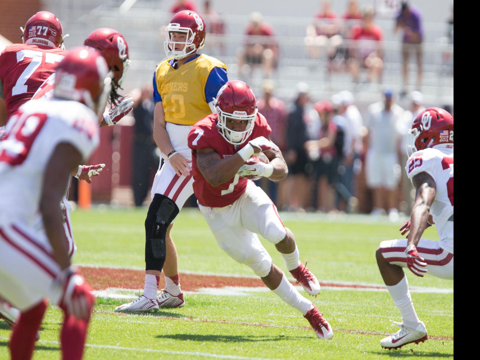 Ou Football For Marcelias Sutton Ou Spring Game A Long Way From Small Town North Carolina Ou Sports Extra Tulsaworld Com