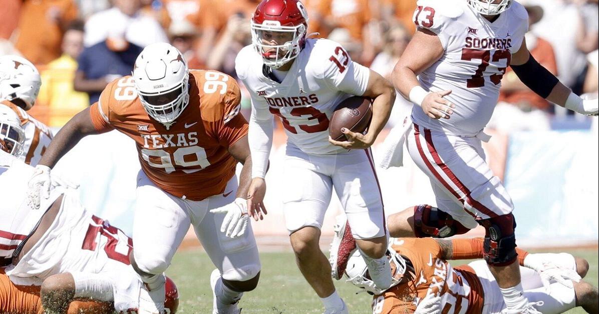 OU flashback: Spencer Rattler benched for Caleb Williams in comeback win over Texas one year ago today
