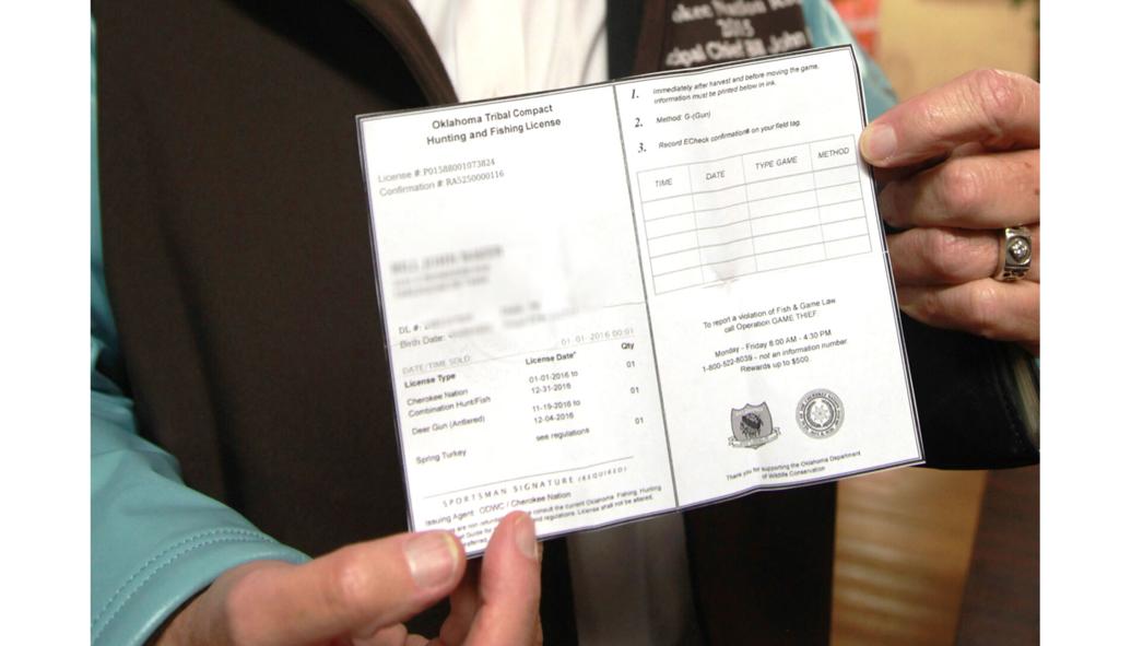 Oklahoma attorney general, Muscogee officials have phone