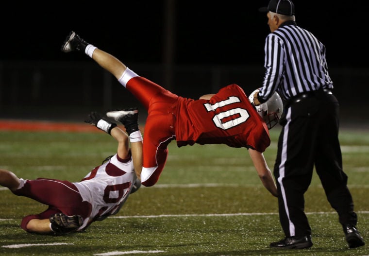 Kiefer beats Barnsdall in highscoring battle Football Photos