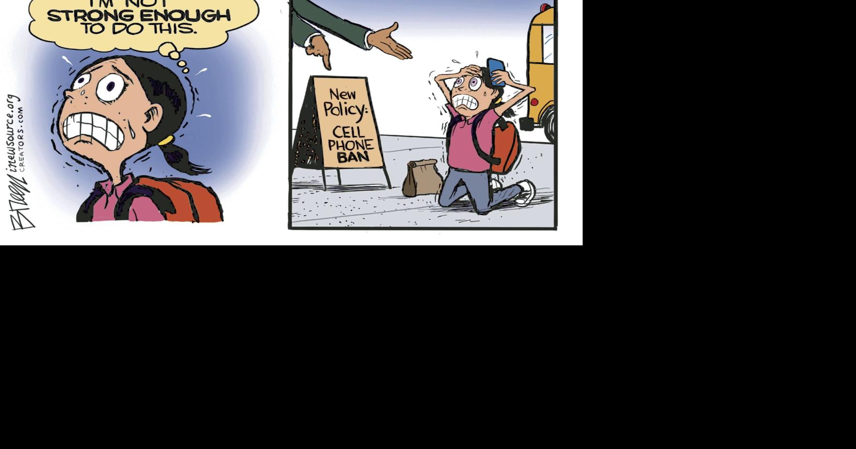Cartoon: No Cell Phones