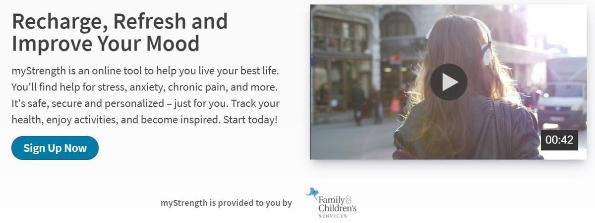 My Strength App screen shot