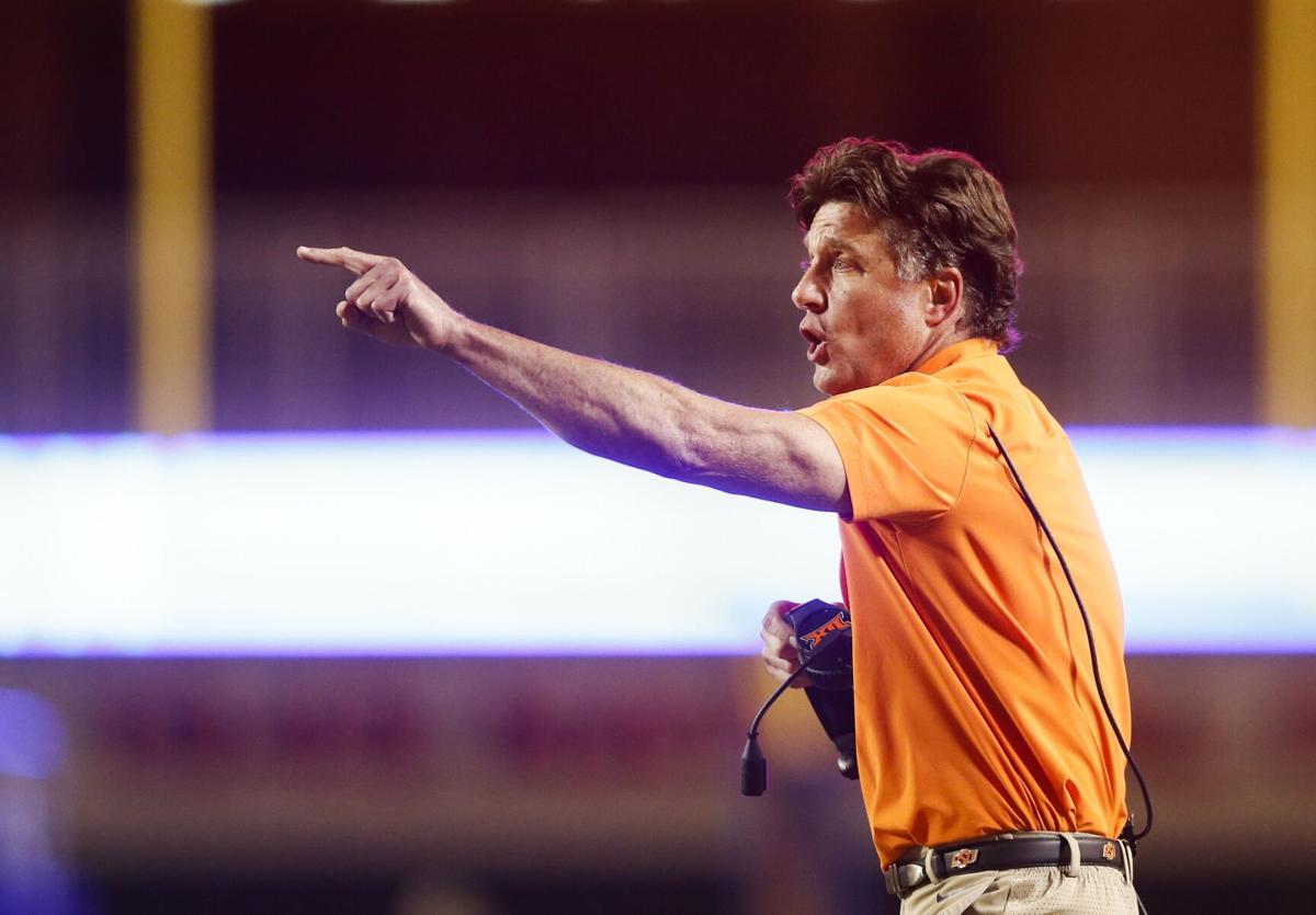 i d prefer to not get into a shootout with them gundy preparing for battle of styles at no 25 texas osu sports extra tulsaworld com