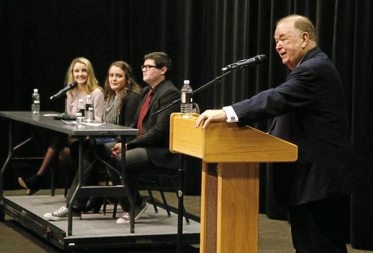 Boren at the PAC