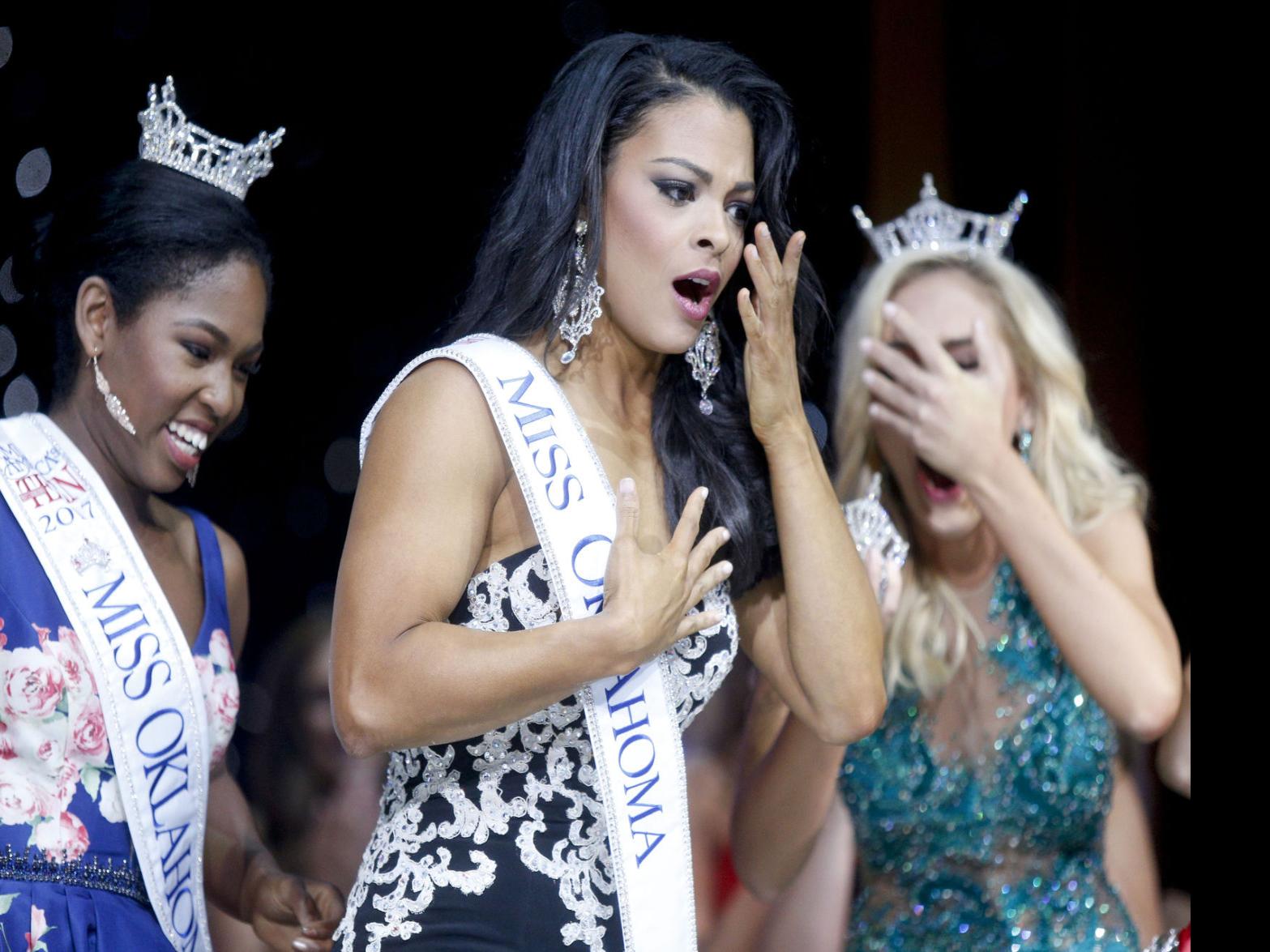 Triana Browne Miss Oklahoma City Crowned Miss Oklahoma 17 Local News Tulsaworld Com