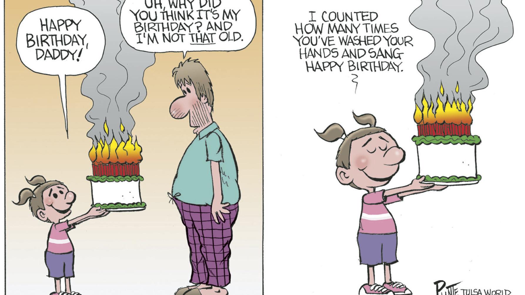 Bruce Plante Cartoon Happy Birthday Daddy Columnists Tulsaworld Com