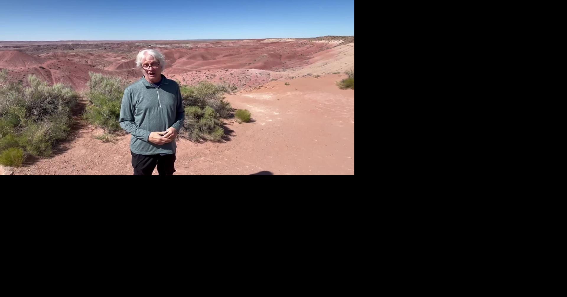 Berry Tramel's Arizona travelblog: Petrified Forest shines